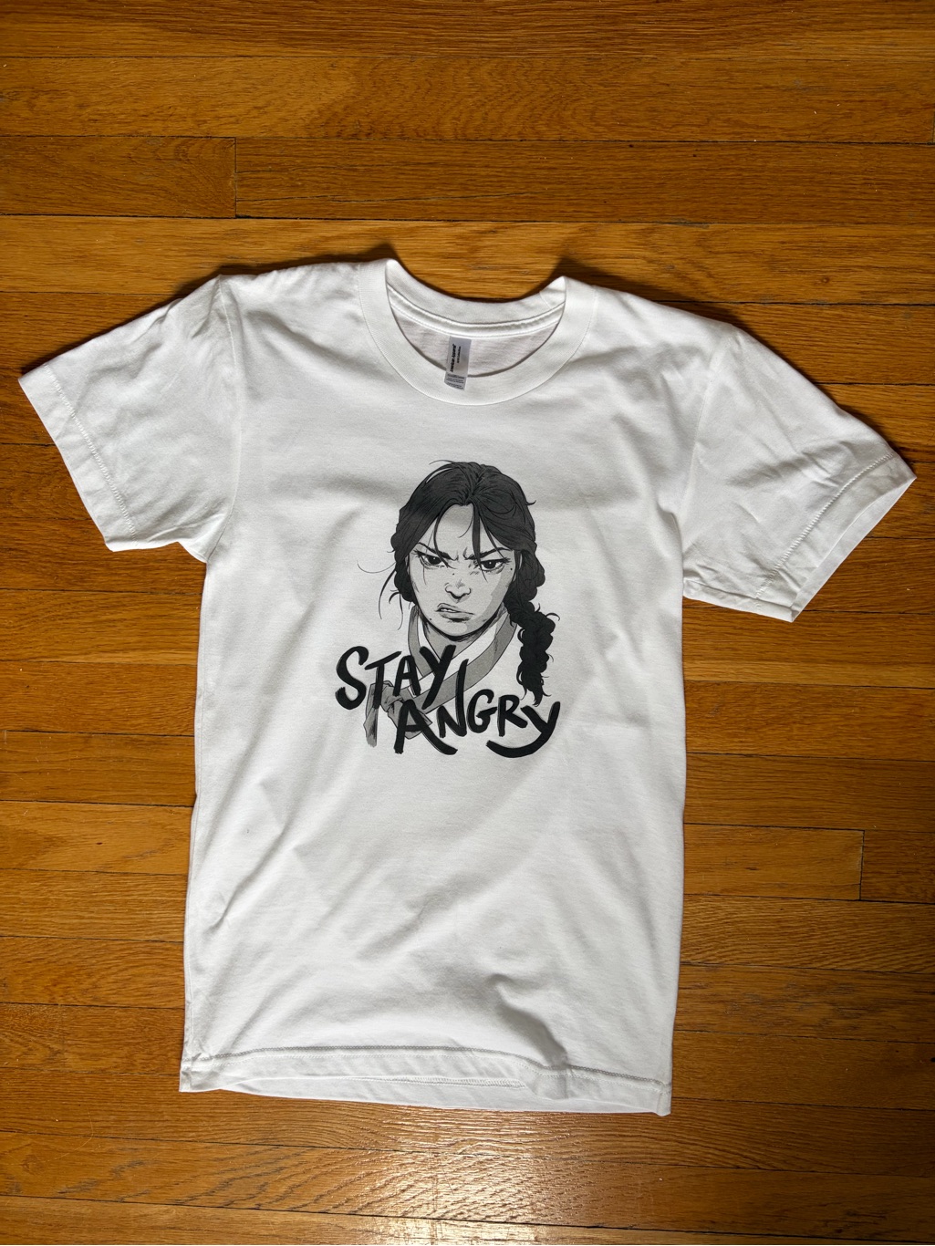 Angry Asian Man Stay Angry Tshirt New